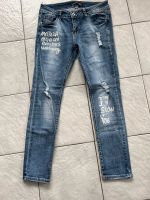 Colloseum hellblaue Jeans mit Print im Usedlook Gr. L / 40 Rheinland-Pfalz - Steineroth Vorschau