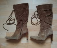 Damen Wildleder Stiefel, Größe 36, beige, gebraucht,noch ganz gut Baden-Württemberg - Nürtingen Vorschau