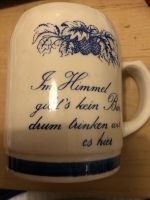 Bierkrug DDR Im Himmel gibts kein Bier drum trinken wir es hier Ramersdorf-Perlach - Ramersdorf Vorschau