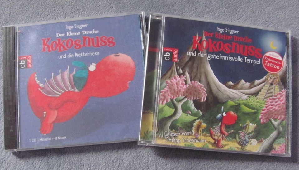 Ingo Siegner: Der kleine Drache Kokosnuss - verschiedene CD in Braunschweig