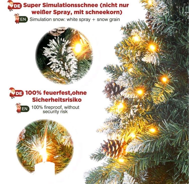 Künstlicher Weihnachtsbaum Tannenbaum Yorbay in Delmenhorst