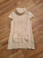 King Kong Wollstrickkleid Rollkragenpullover beige Creme Pulli Hessen - Wöllstadt Vorschau