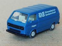 Wiking 290 7b VW T3 Kasten "RXS SCHRUMPFTECHNIK", capriblau Niedersachsen - Wiefelstede Vorschau