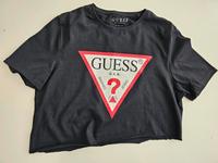 Damen T Shirt Guess Schwarz Mitte - Tiergarten Vorschau