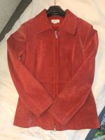 Schöne Lederjacke aus rotem Wildleder - kaum getragen Düsseldorf - Düsseltal Vorschau