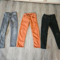 3 Jeans Hosen Gr. 140 schwarz braun grau Sachsen-Anhalt - Salzatal Vorschau