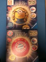 FC Bayern und Minions Nacht Lichter Puzzle Baden-Württemberg - Bad Wurzach Vorschau