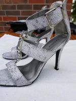 Catwalk Sandalette, Gr 40, Silber Vintage, Neu Nordrhein-Westfalen - Bad Lippspringe Vorschau