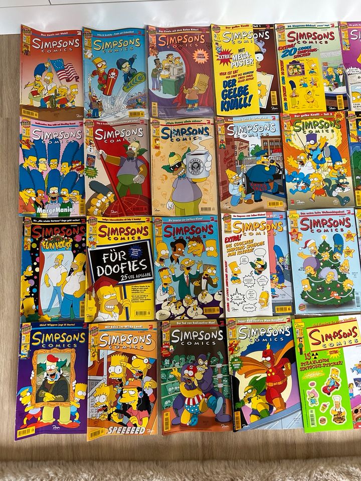 Simpsons Comic Sammlung 68 Stück in Ammersbek