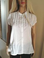 Bluse mit Biesen Rüschen weiß Mexx Thüringen - Arnstadt Vorschau