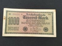 1000 Mark Reichsbanknote vom 1.Januar 1923 Niedersachsen - Geestland Vorschau