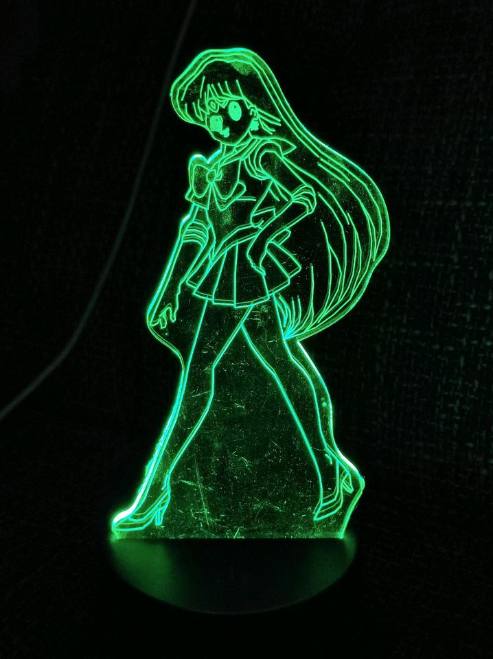 Sailor Moon - Sailor Mars LED Licht/ Nachtlicht in Dessau-Roßlau