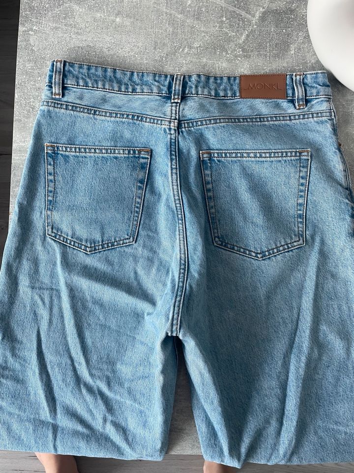 Mom jeans Monki, hose, blau moms in Wesel