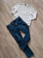 H&M Pullover Pulli Gr. L Jeans Jeanshose Gr. 36 32 Kleiderset Hessen - Bruchköbel Vorschau