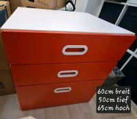 Ikea Schrank mit Schubkästen Rot Stuva Platsa Sachsen - Lichtenau Vorschau