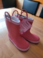 Gefütterte rosa Regenstiefel Gummistiefel Gr. 28 neu mit Etikett Bayern - Dürrwangen Vorschau