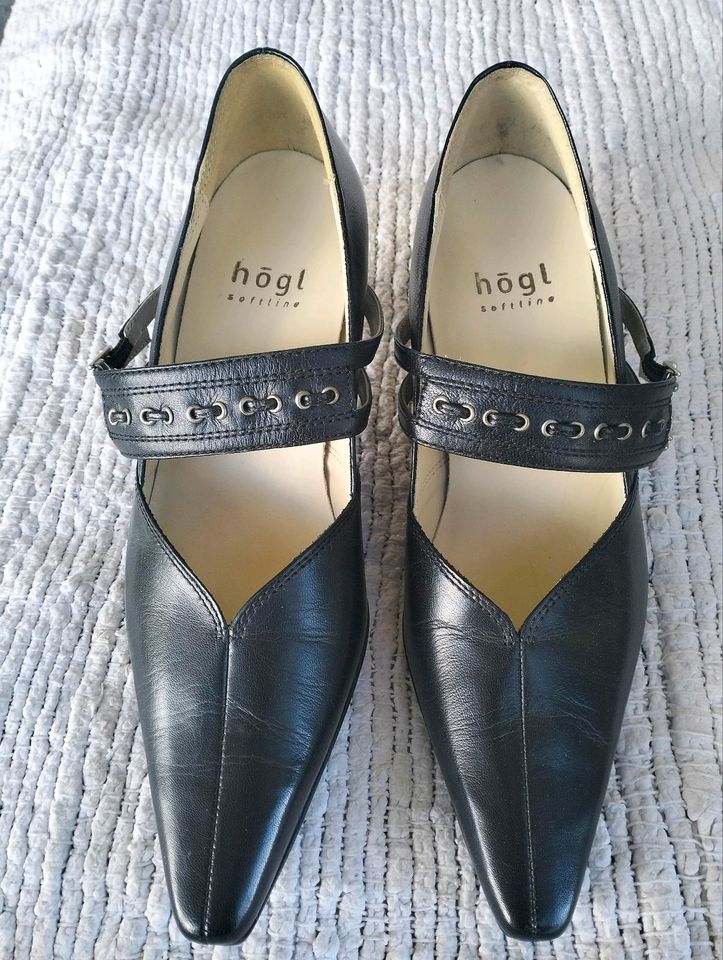 Damenpumps von Högl Gr.38,5 neu, Leder, schwarz in Morschen