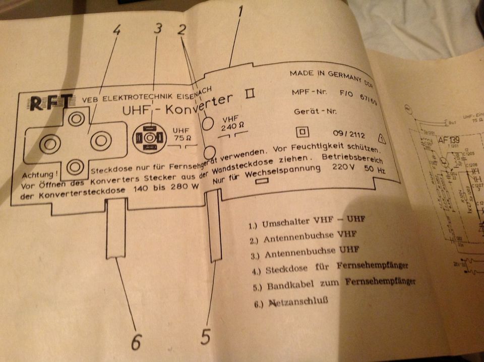 Seltene von DDR Zeiten VEB Artikel auch Einzel abzugeben in Reichenbach (Oberlausitz)