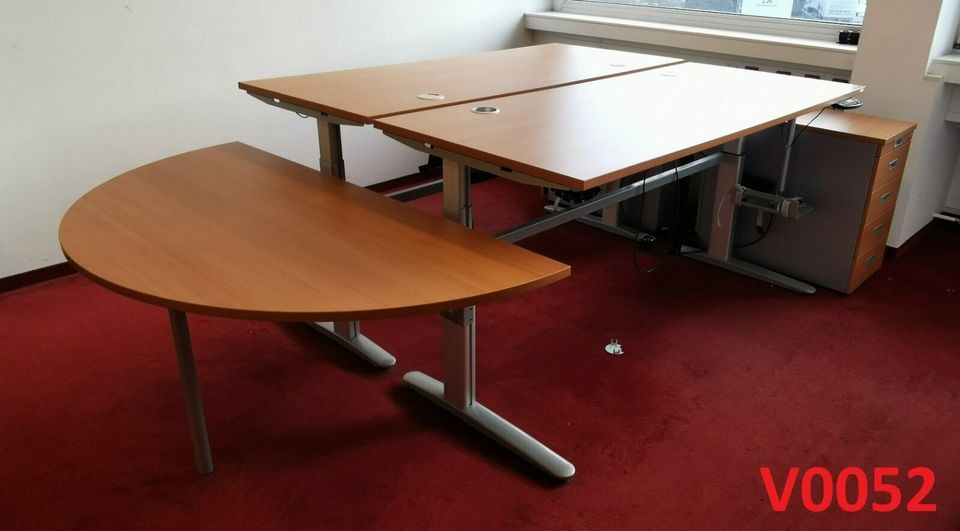 POSTEN BÜROMÖBEL elekt. Schreibtisch STEHTISCH Aktenschrank BÜRO in Berlin