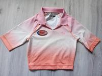 Rosa Beige Lacoste Poloshirt Crop Tennis S Ultra Dry Hessen - Bad Endbach Vorschau