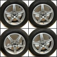 Audi A4 B8 B9 Original Alu-Felgen 5x112 Sommer-Reifen 205/60 R16 Nordrhein-Westfalen - Nottuln Vorschau