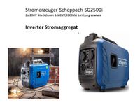 Inverter Stromgenerator Stromaggregat Stromerzeuger mieten leihen Baden-Württemberg - Pfinztal Vorschau