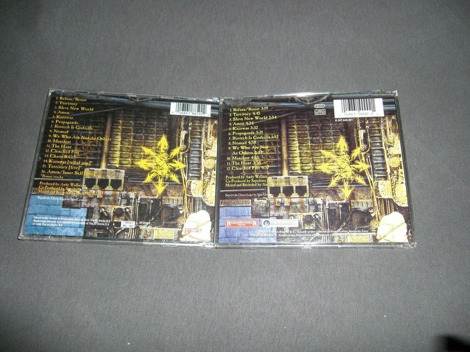 Sepultura CD Sammlung - 7 Stück in Essen