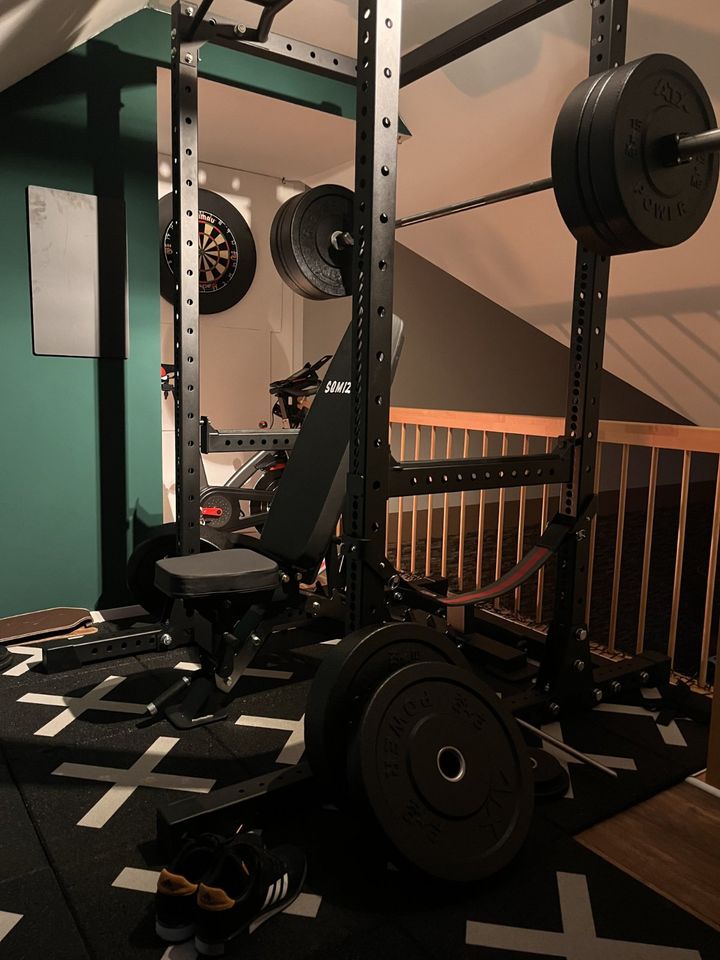 Homegym Gym Power Rack Hantel Gewichte Schrägbank ATX SQMIZE in Übach-Palenberg