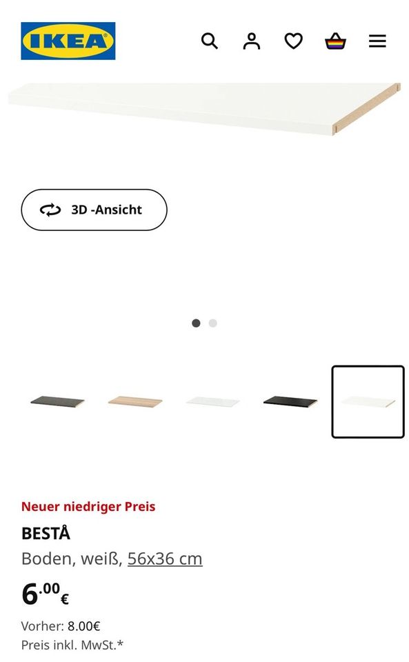 Suche Einlegeböden / Bretter / Regal für IKEA Besta Schranksystem in Unna
