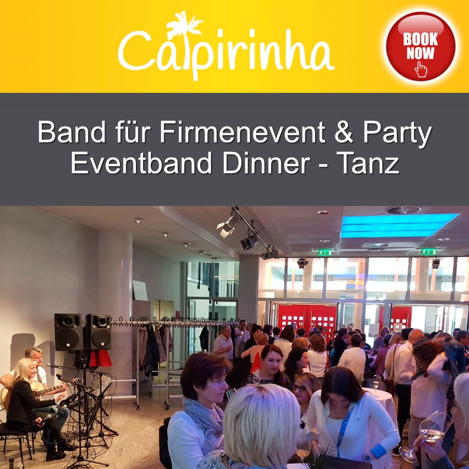 Eventband, Band für Firmenevent, Partyband zu Event, Tanzmusik Live, verschiedene Besetzungen von Duo bis Quintett, breites Programm für alle Altersgruppen in Utting