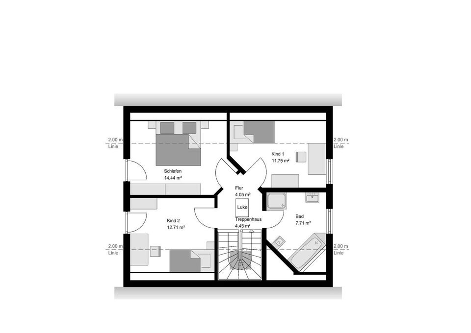 klassisches Family Haus mit Grundstück in Nersingen