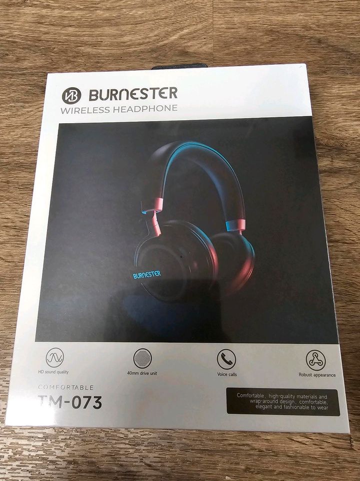 Burnester TM-073 Bluetooth Kopfhörer NEU OVP in Bruckmühl