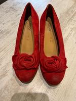 Gabor Damenpumps in Rot ,Velourleder. Größe 5 1/2. Niedersachsen - Salzgitter Vorschau