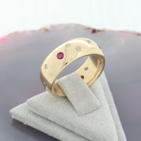 WERT 1990 € BRILLANT RUBIN RING 585er/14 K GELBGOLD vxlt 78683 Essen - Altenessen Vorschau