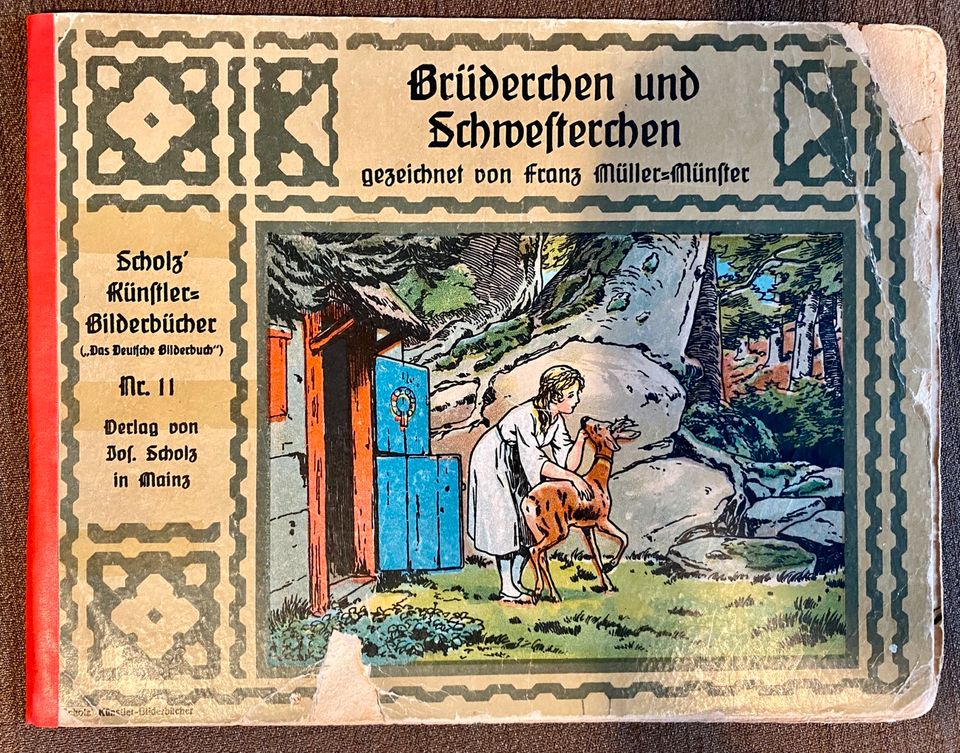 Scholz‘ Künstler Bilderbücher Nr. 11 Brüderchen und Schwesterchen in Kronberg im Taunus