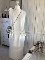 Handmade Kleid Midikleid Knotendetails Jersey Weiß Gr. XL Leipzig - Knautkleeberg-Knauthain Vorschau