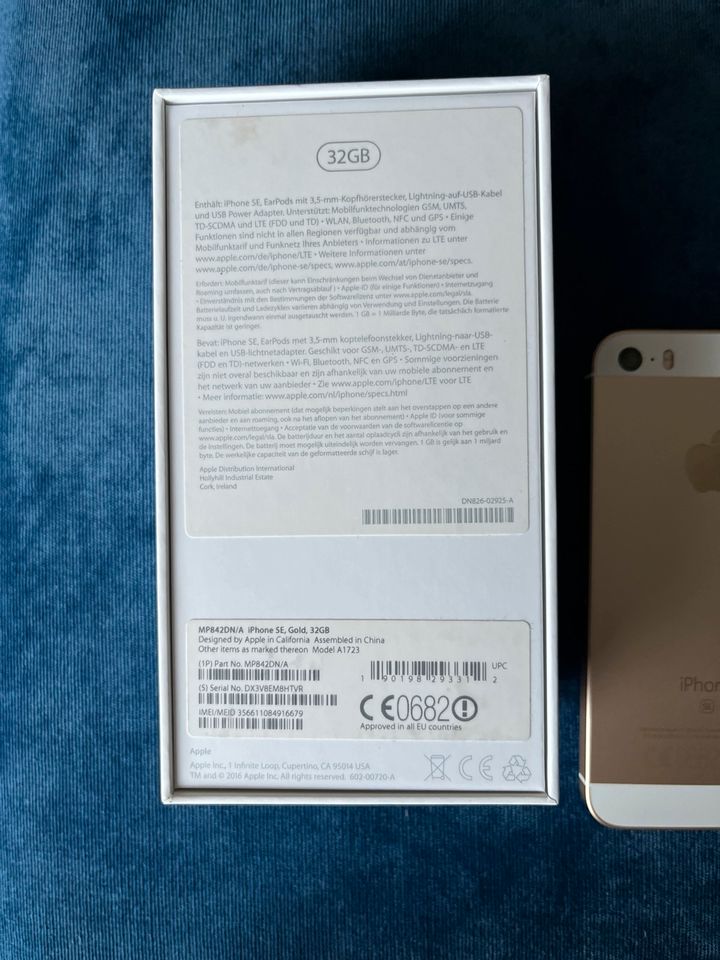 iPhone SE Gold 32GB in Marsberg