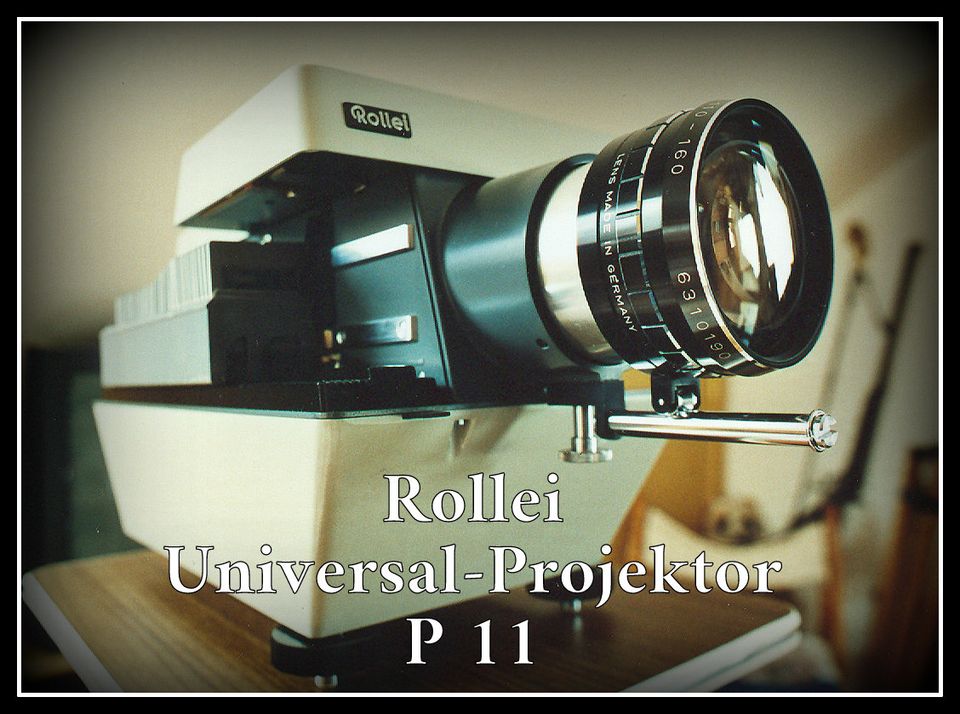 Rollei Universal-Projektor P11 mit umfangreichem Zubehör in Glücksburg