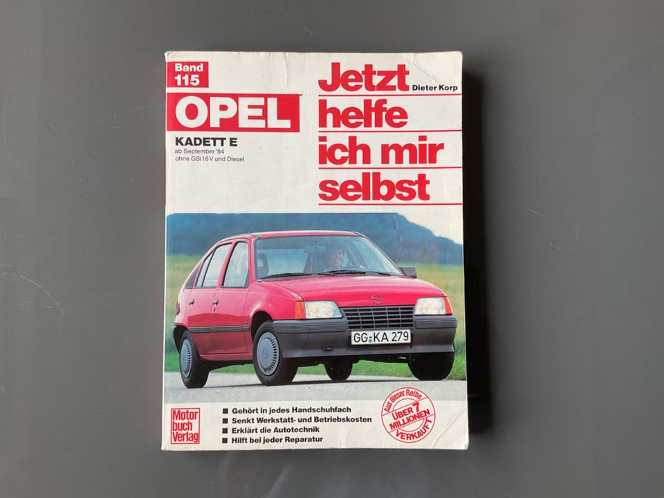 Jetzt helfe ich mir selbst Opel Kadett E ab September 84 Sachbuch in Sendenhorst