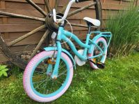 Kinder Fahrrad türkis weiß pink Cruiser 16 Zoll Schleswig-Holstein - Norderstedt Vorschau