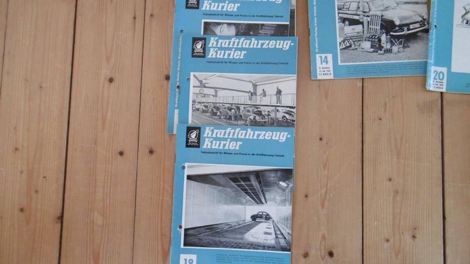 Krafthand Verlag Kraftfahrzeug-Kurier 1961 63 65 66 67 68 in Büttelborn