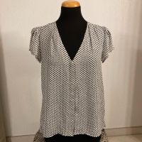 H&M Bluse Sommer schwarz weiß Muster kurzarm Gr. 36/38 Nordwestmecklenburg - Landkreis - Lützow Vorschau