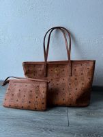 Original MCM Shopper Anya Cognac inkl Innentasche Nordrhein-Westfalen - Wilnsdorf Vorschau