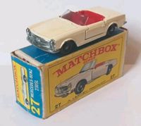 Matchbox RW #27d 1:60 Mercedes 230 SL weiß mit 'E' Box Lesney Berlin - Charlottenburg Vorschau