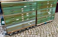 Werkstattschrank, Kartenschrank DDR aus Metall Thüringen - Erfurt Vorschau