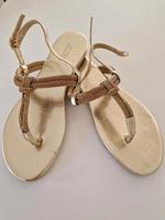 Sandaletten Damen 40 elegant strass Gold Baden-Württemberg - Brackenheim Vorschau