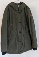 Fuchs Schmitt Parka Gr. 36 Jacke Winter grün khaki wattiert Knopf Hessen - Messel Vorschau