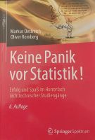 Keine Panik vor Statistik, Markus Oestreich Schwerin - Wüstmark Vorschau