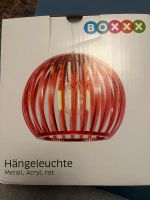 Boxxx Lampe Flur Hängeleuchte Pendelleuchte rot Neu Nordrhein-Westfalen - Herne Vorschau