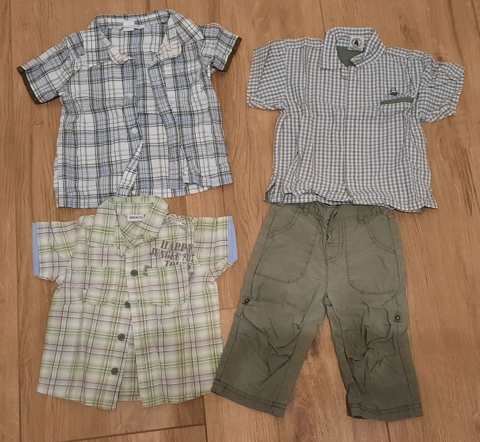 Baby Sachen Kleidung Größe 74/80 großes Set Sommer in Delitzsch